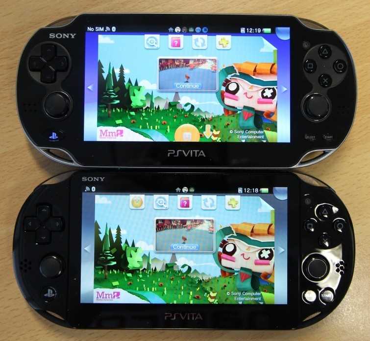 Сравнение Ps vita slim и fat основные отличия