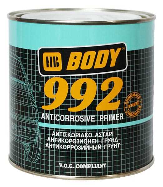 Алкидный грунт body 992: какой разбавитель выбрать?