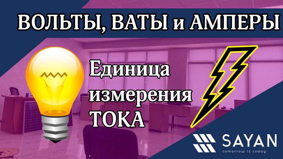 Что такое амперы?