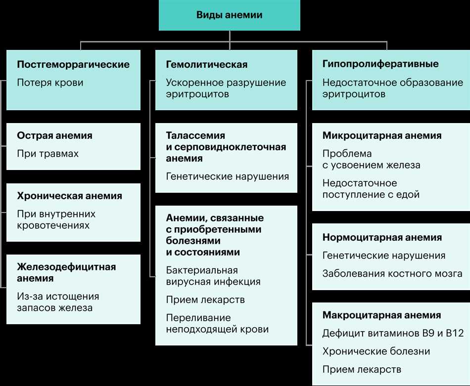  Причины анемии при месячных: 