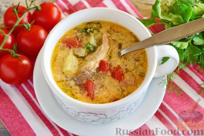 Рецепт 3: Томатный суп с базиликом