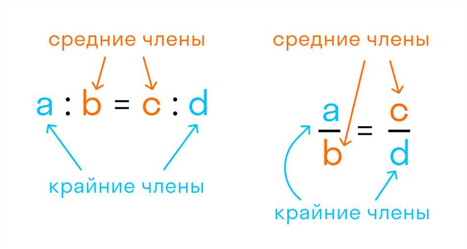 Раздел 1.1: Определение понятия пропорция