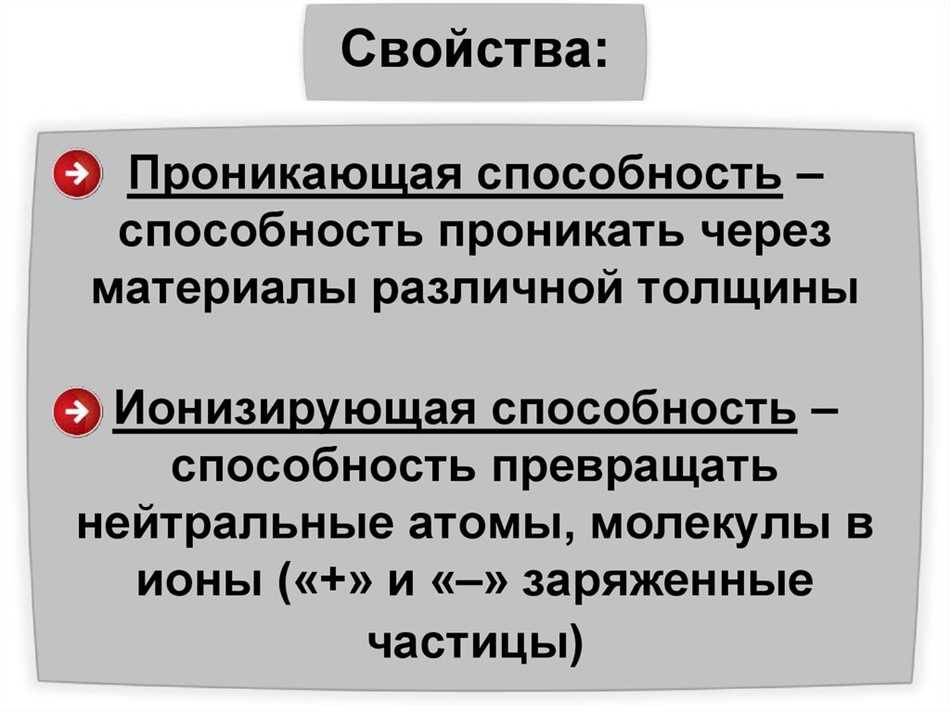 Что такое ионизирующая способность