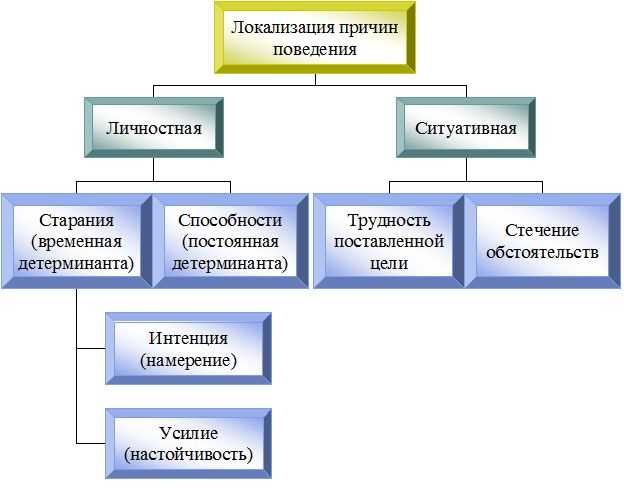 Значение казуальной атрибуции в психологии