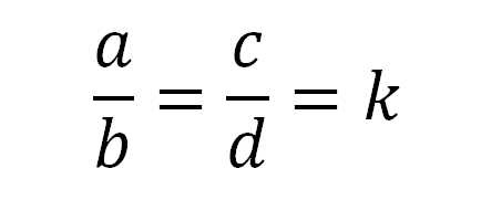 Что такое коэффициент пропорциональности в математике