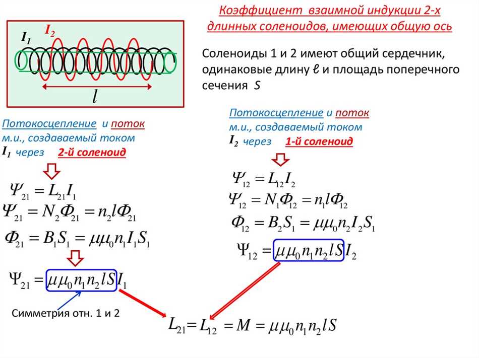 Что такое коэффициент взаимной индукции