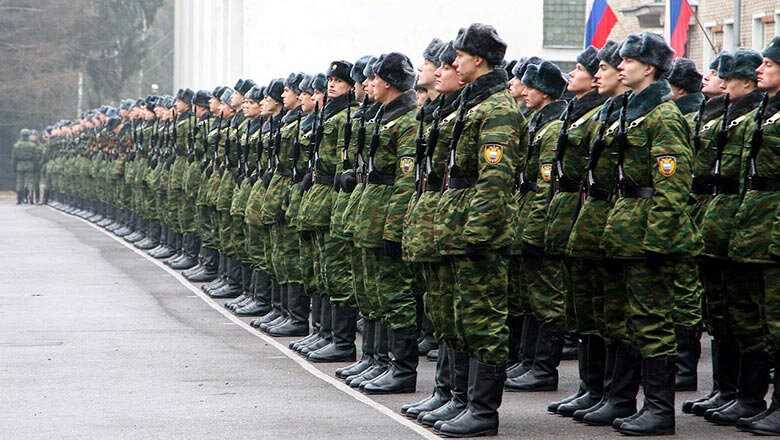 Структура и позиция в колонне армии строя