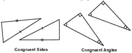 Что такое конгруэнтные треугольники