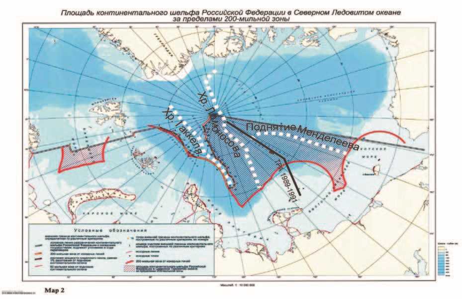 Правовой статус континентального шельфа Российской Федерации