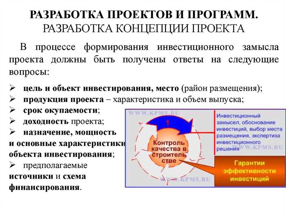 Что такое общая концепция проекта