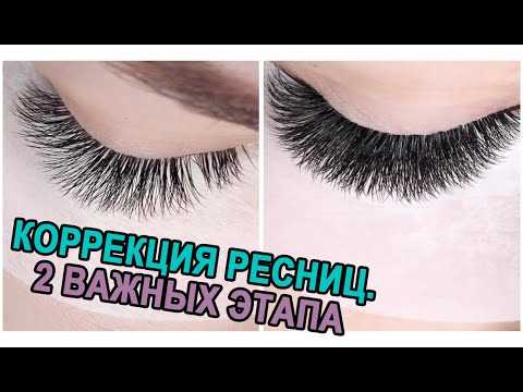 как часто нужно коррекцию нарощенных ресниц