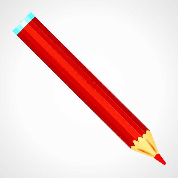 Популярные бренды красных карандашей