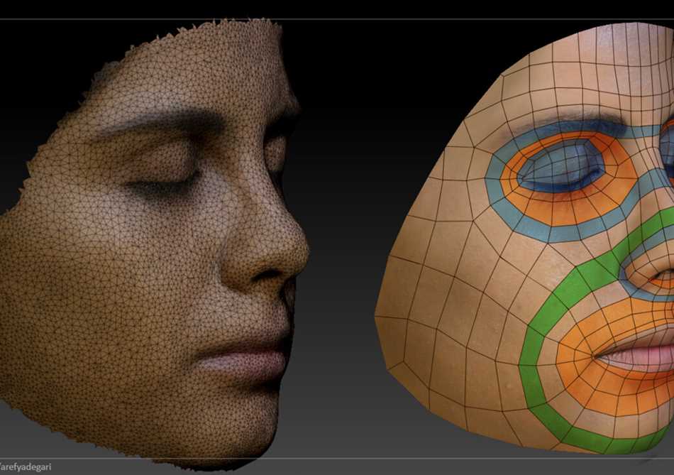 Как происходит ретопология 3D модели?