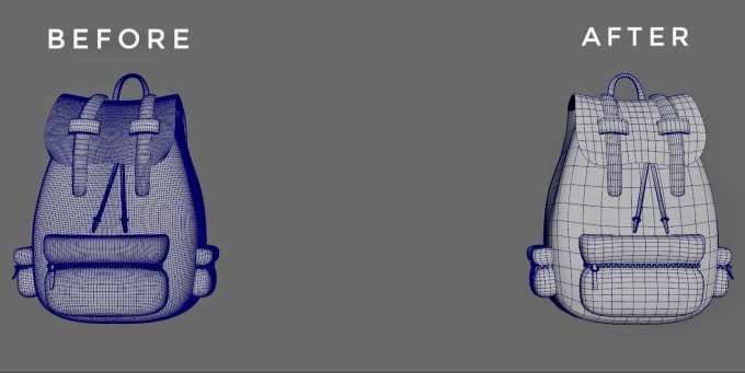 Что такое ретопология 3D модели