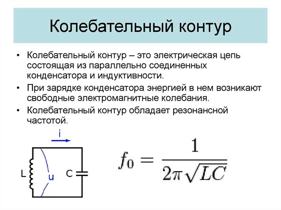 Определение резонансного контура