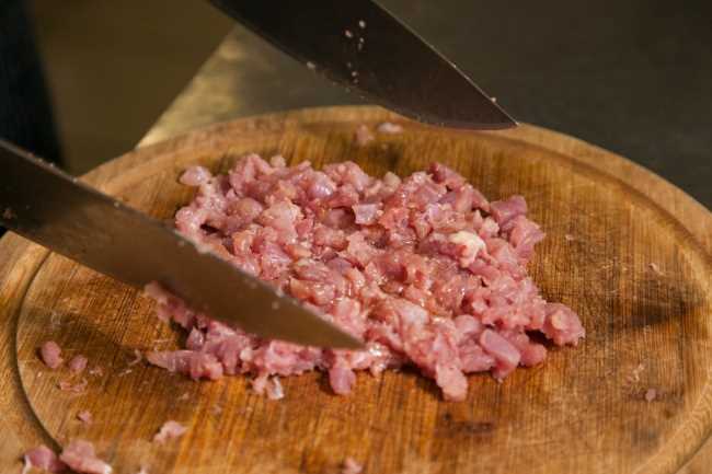 Определение рубленого мяса