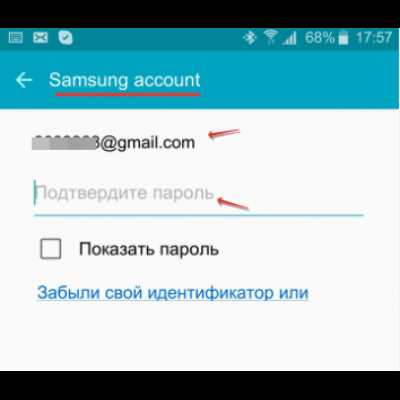 Функциональные возможности Samsung учетной записи