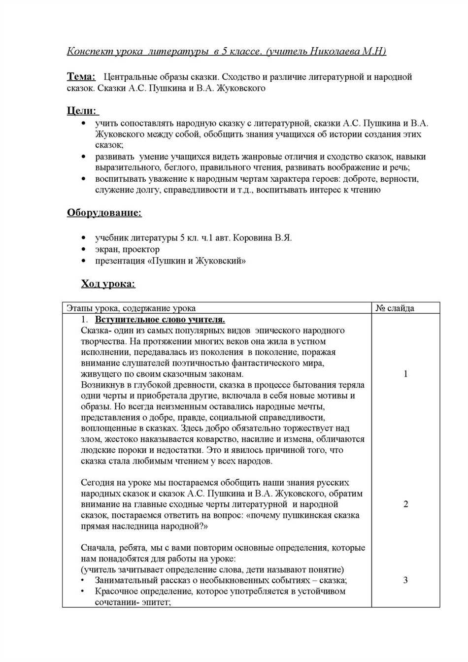 Что такое сказка? Определение в 5 классе литературы