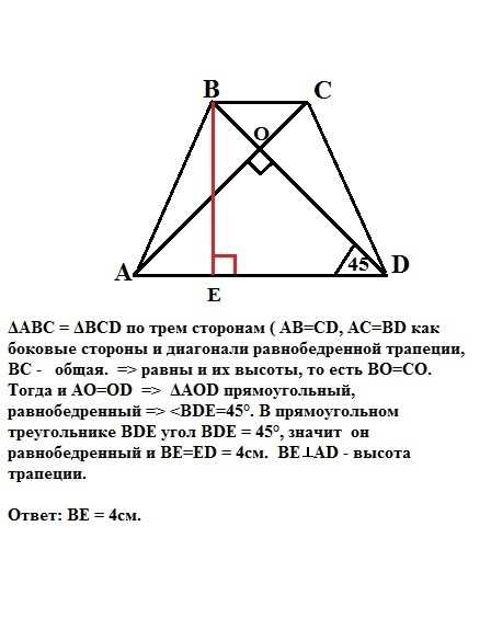 Свойства перпендикулярных прямых