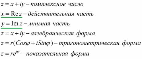 Применение комплексных чисел в физике: