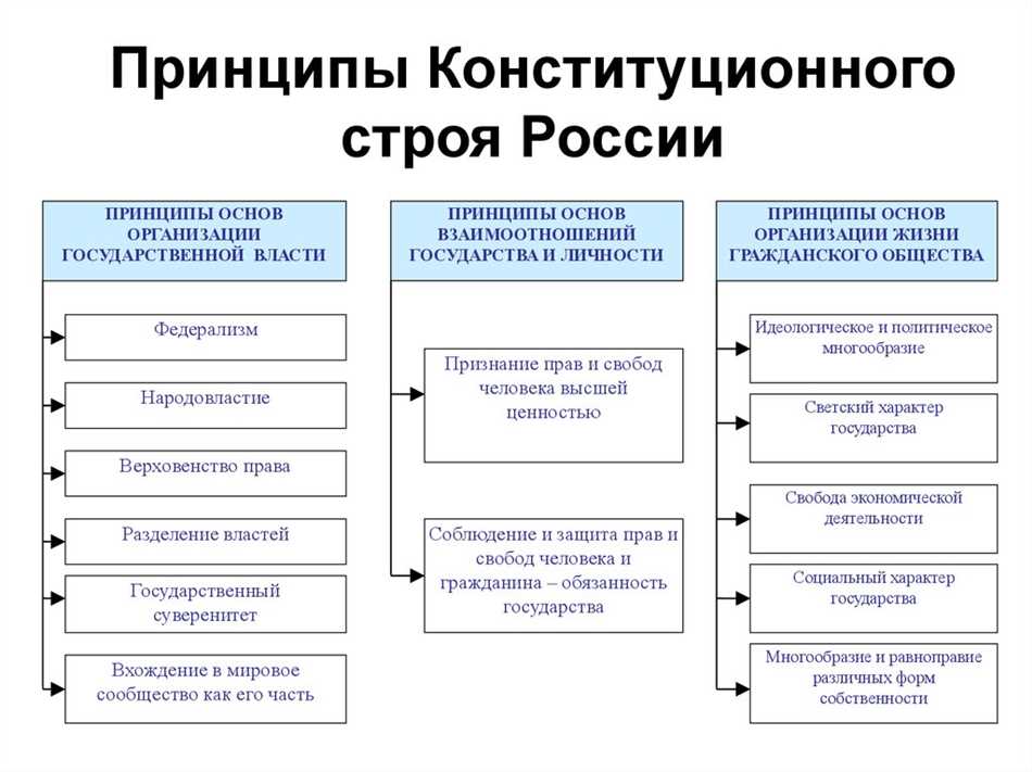 Конституционные принципы: что это такое?