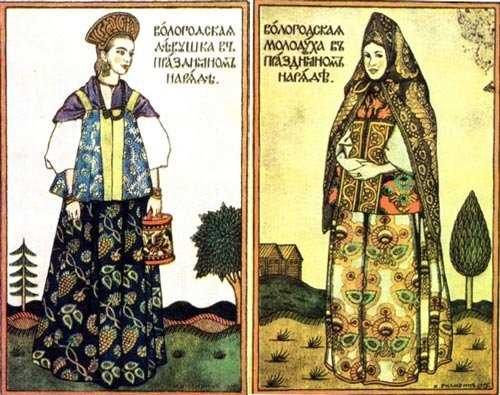Национальный костюм России: история, особенности, символика