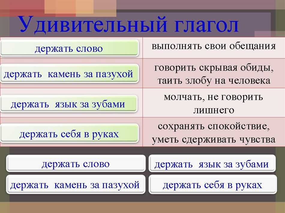 Неопределенные глаголы: понятие и примеры использования