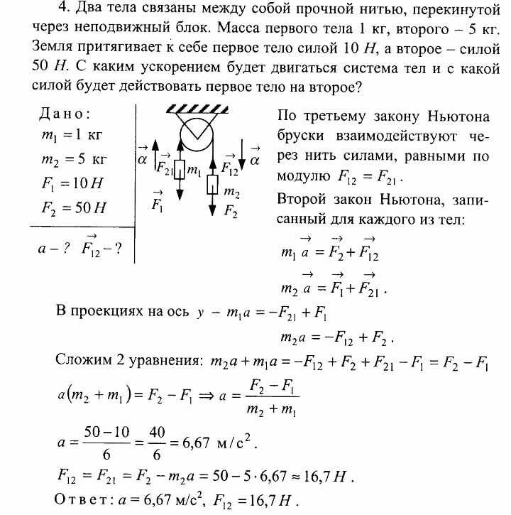 Второй закон Ньютона: понимание и применение