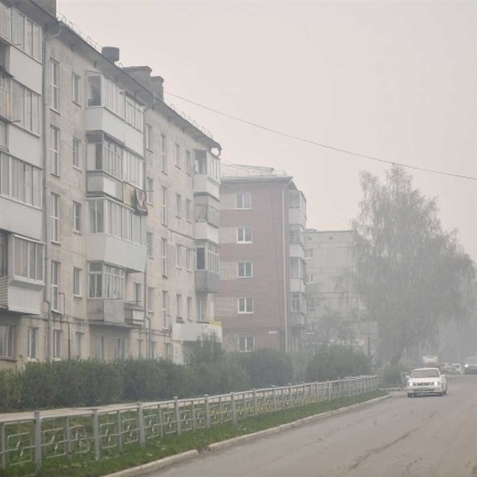 Пожары в окрестностях