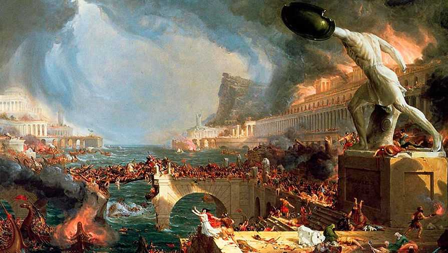 Почему распалась западная римская империя