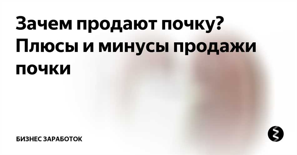 Продажа почки в какой стране возможна: подробности и нюансы