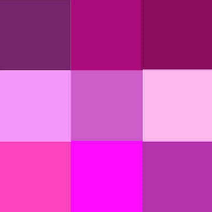 История использования пурпурного цвета в фотографии