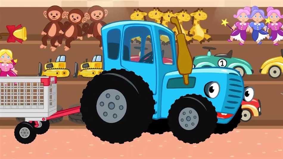 Краткое описание мультфильма «Синий трактор»